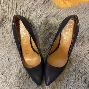 Blue Calvin Klein Heels